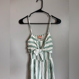 Flying Tomato Striped Jumpsuit size small